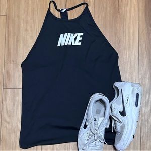 NIKE black dri-fit racerback tank top